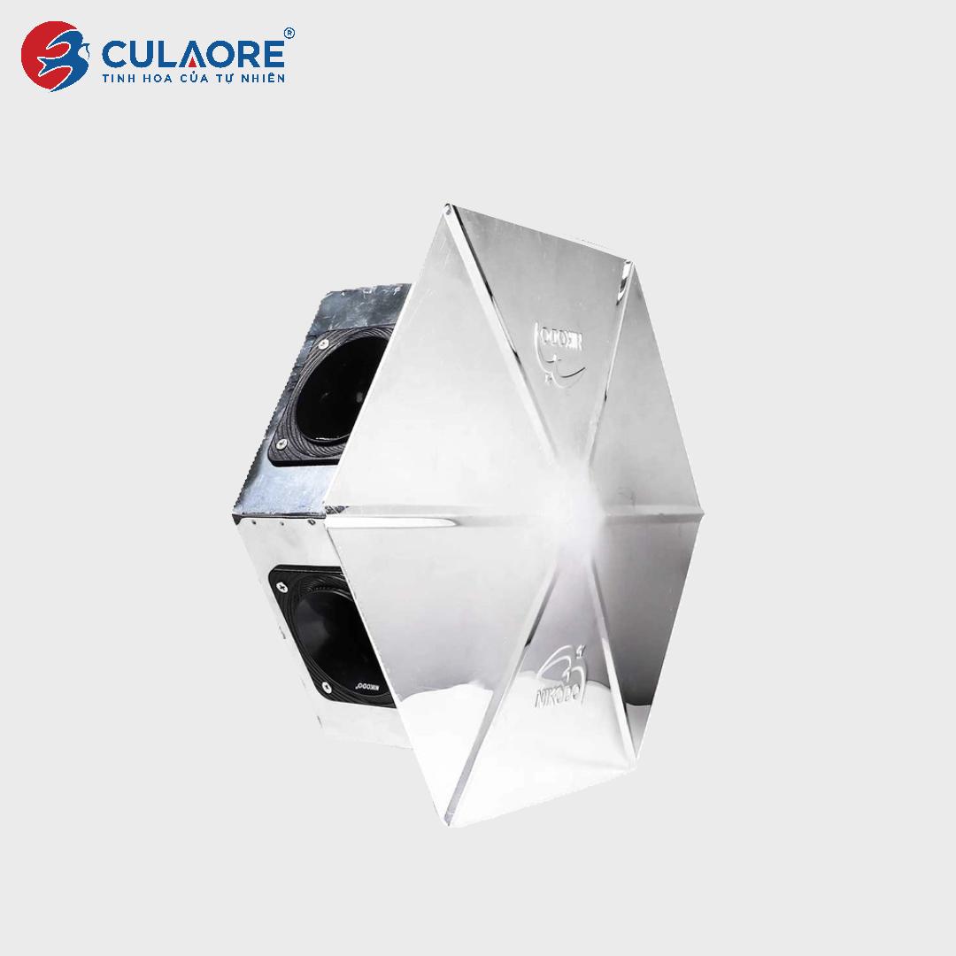 LOA DÙ 6 GIÁC HP1 NIKO 6D - INOX MỜ - Ảnh 2